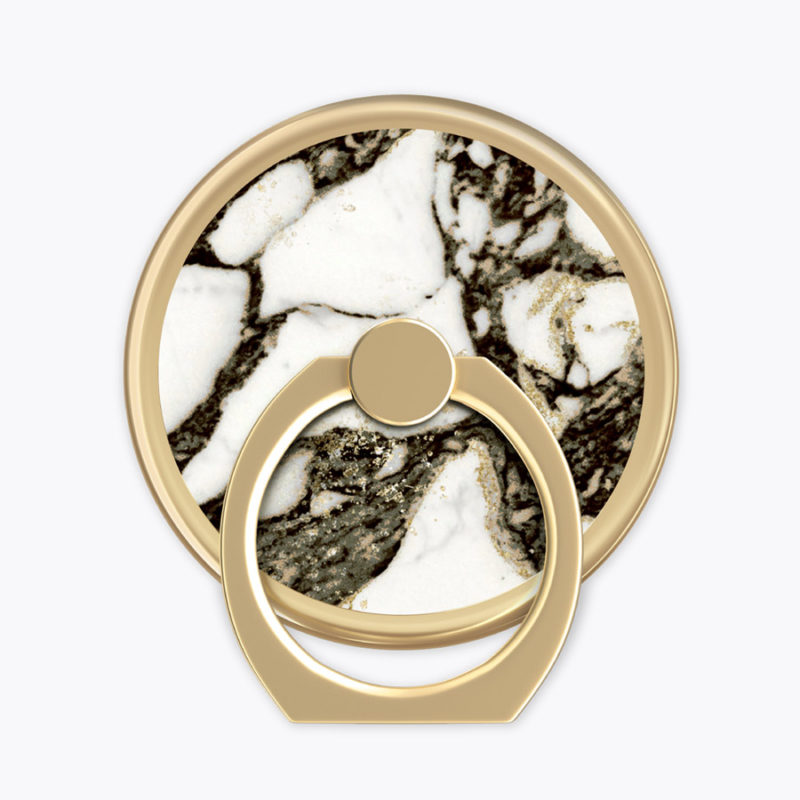 Magnet Ring Golden Marble
